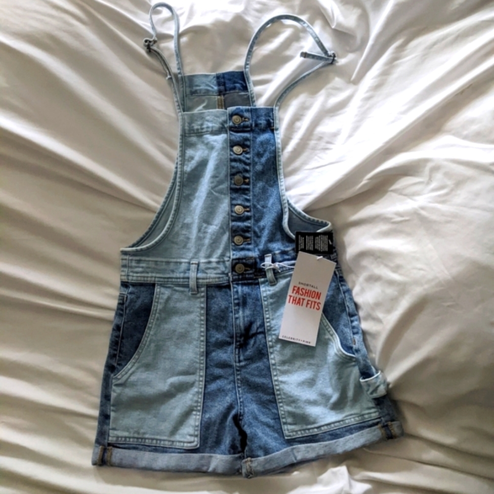 Denim Shortalls